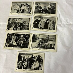 Vintage 1989 FTCC Columbia Pictures The Three Stooges trading Collectible cards